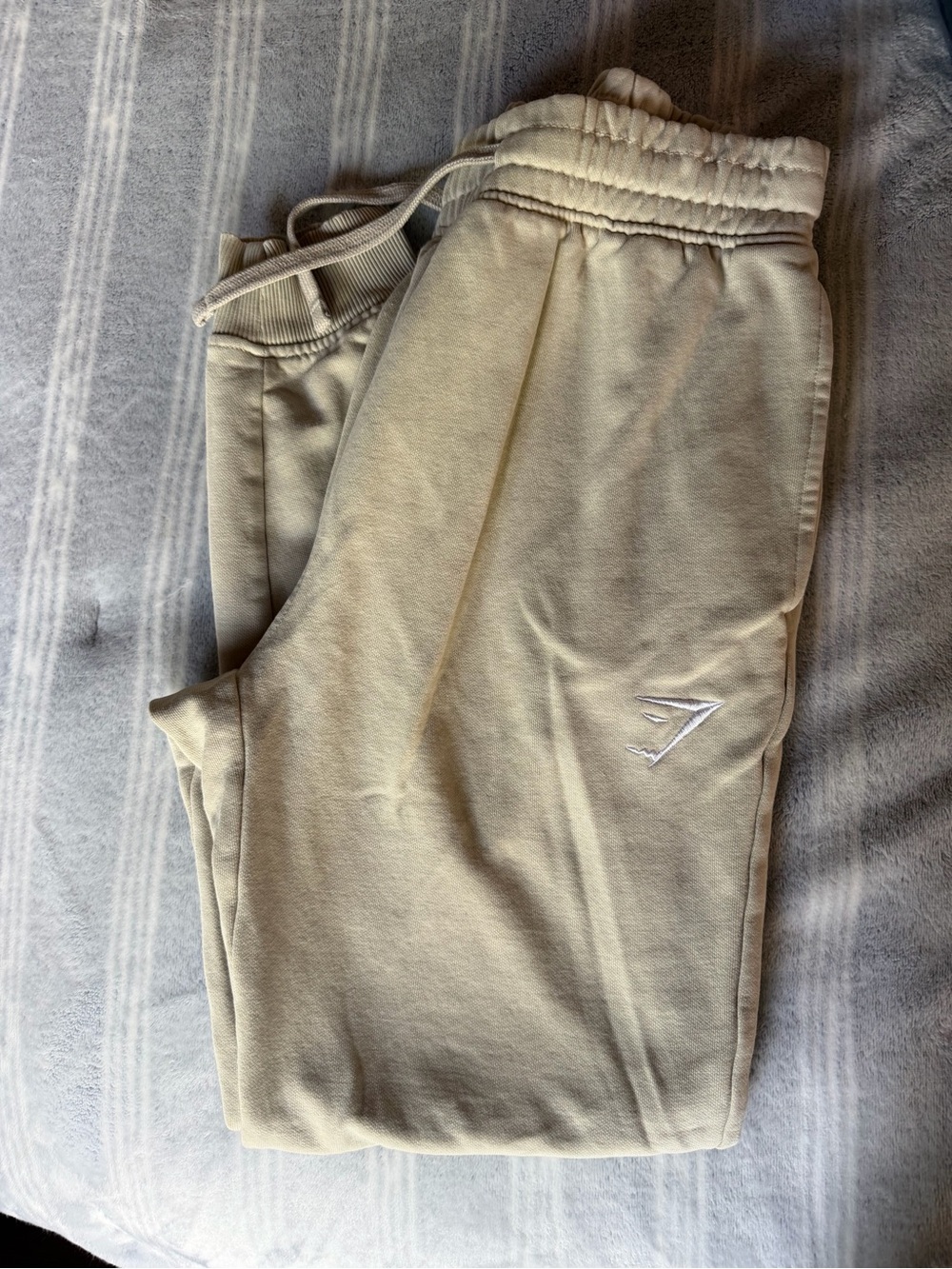 Gymshark Neutral Beige Sweatpants